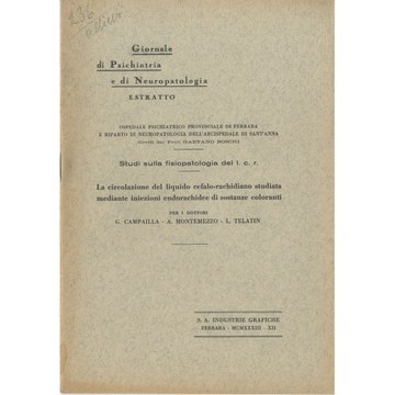 Teoria di Boschi sulla circolazione del liquido cefalo-rachidiano